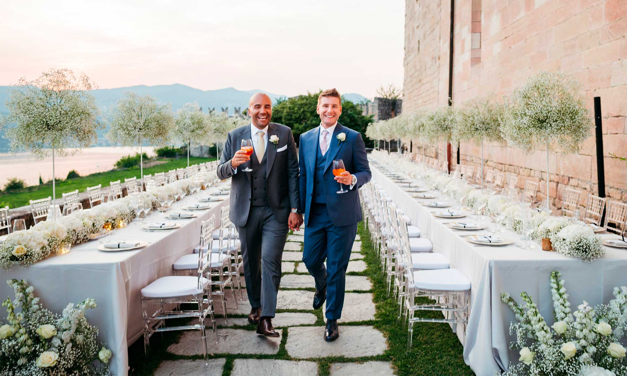 wedding planner spaziobianco wedding lago maggiore sposarsi sul lago in italia nord ricevimento in un castello same sex couple